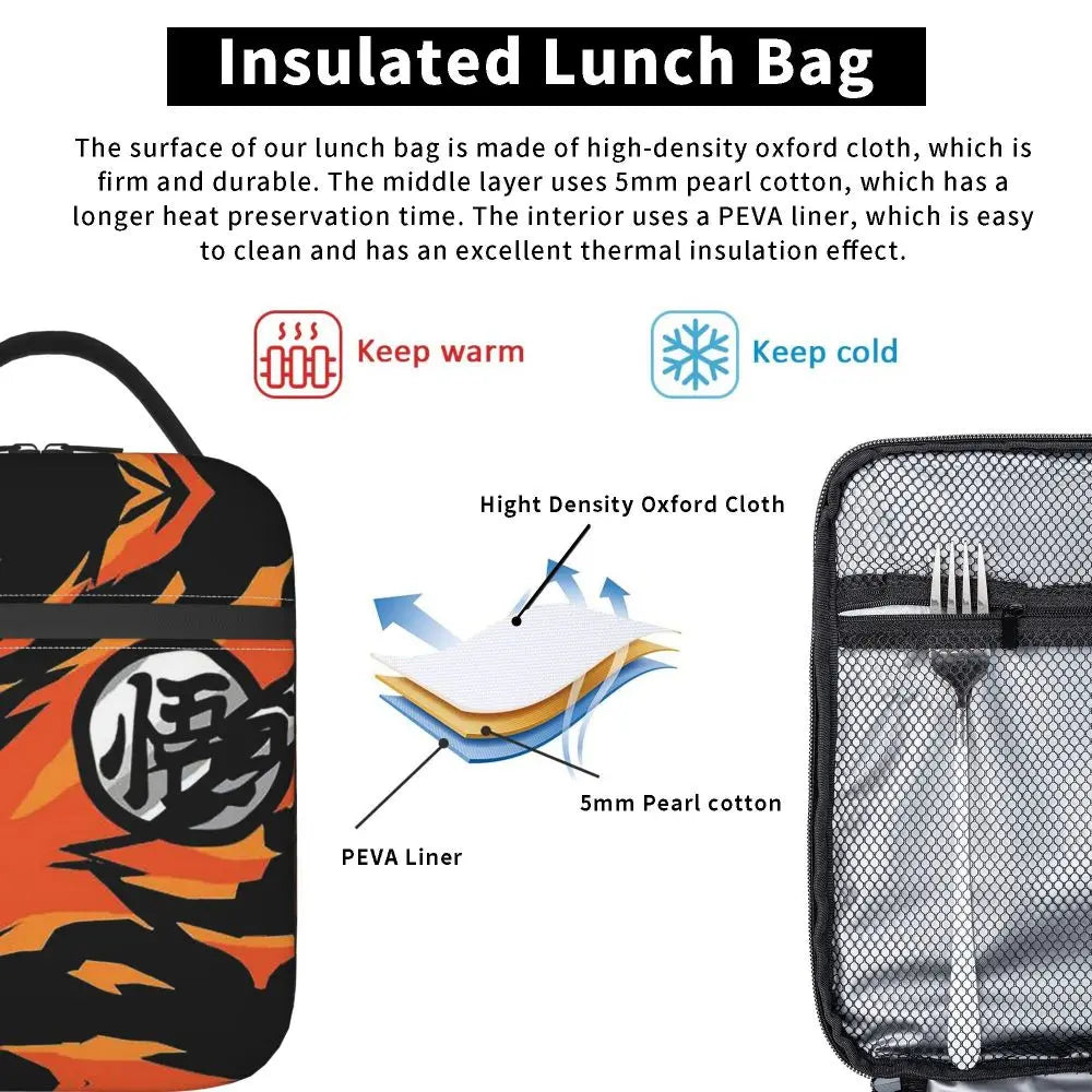 Vintage Dragon Ball Z Insulated Lunch Bags Thermal Bag - Image 150