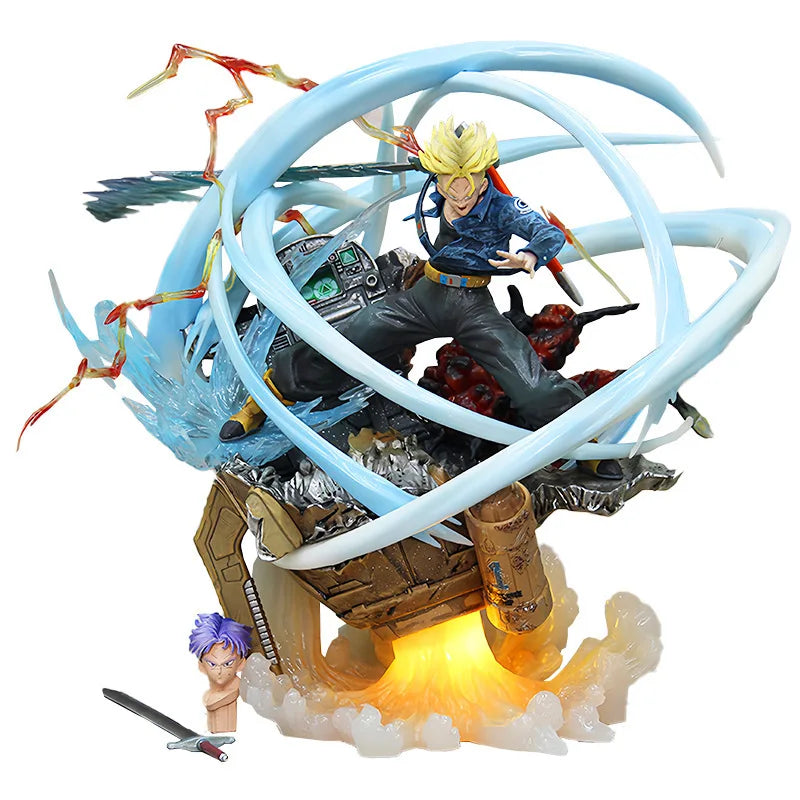 Dragon Ball Trunks 25cm Action Figurine – Two-Headed PVC Statue for Collectors - Image 5