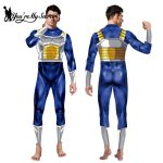 Adult Goku Cosplay Costume – Superhero Jumpsuit for Halloween & Carnival
