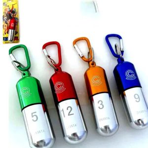 Dragon Ball Cartoon Peripheral Time Capsule Keychain