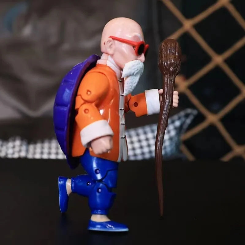 Master Roshi Action Figure – Dynamic Dragon Ball Z Collectible with Movable Joints - Image 4