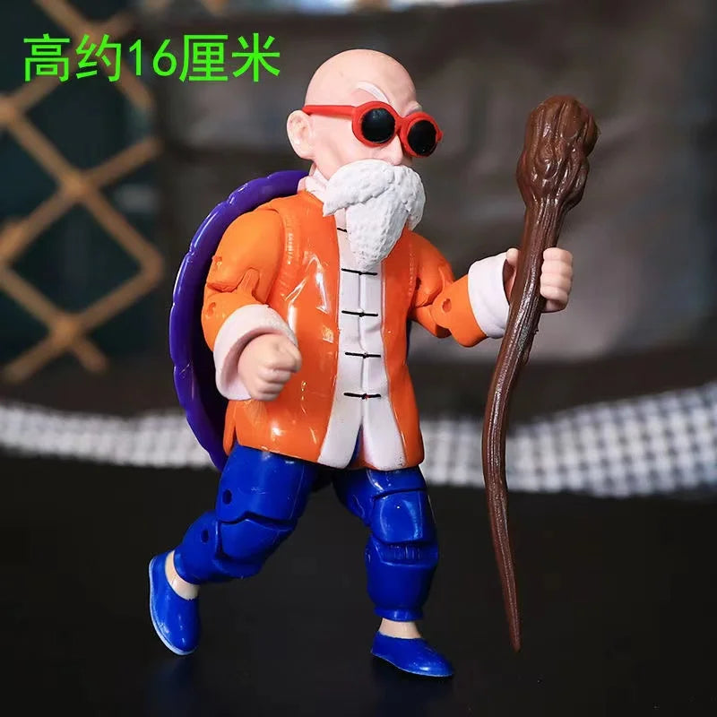 Master Roshi Action Figure – Dynamic Dragon Ball Z Collectible with Movable Joints - Image 5