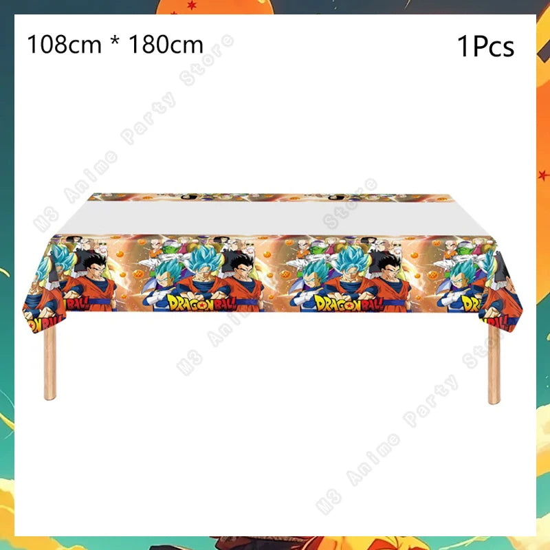 Goku Dragon Ball Z Birthday Decoration Party Supplies - Image 7