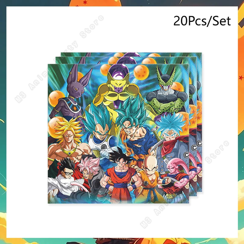 Goku Dragon Ball Z Birthday Decoration Party Supplies - Image 5