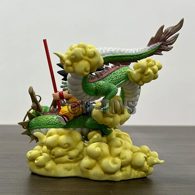 Son Goku with Shenron Action Figure – 14cm Dragon Ball PVC Statue Collectible - Image 5