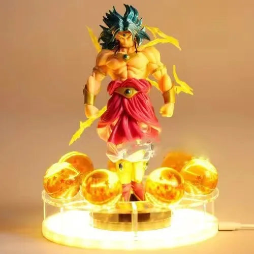 Dragon Ball Z Shenron Lamp with Super Saiyan Goku