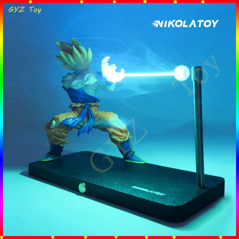 Son Goku Kamehameha Wave Magnetic Light Lamp - Image 4
