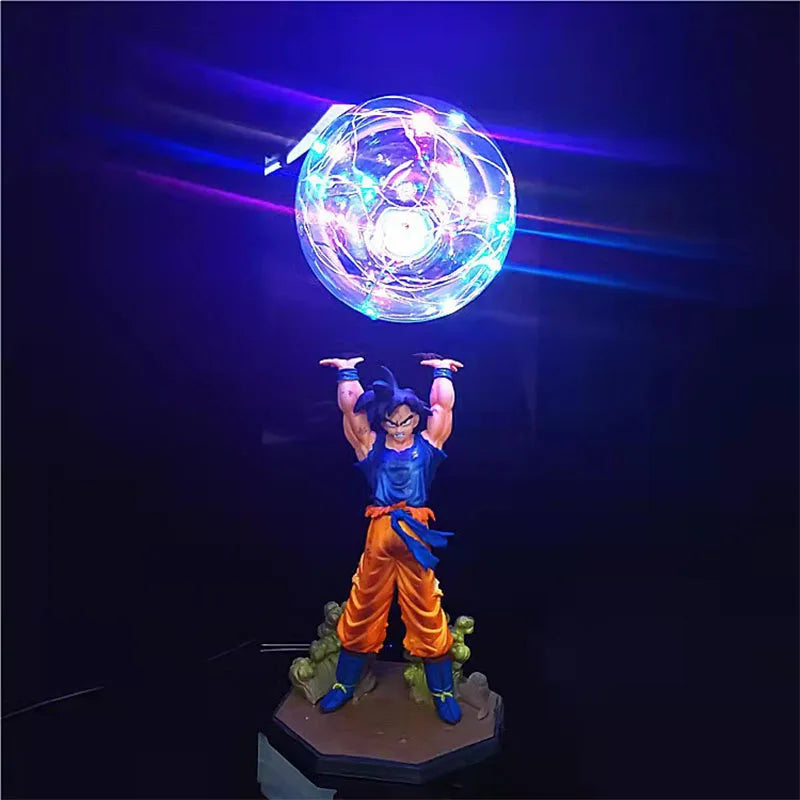5-Style Dragon Ball Z Son Goku DIY Lamp Figures
