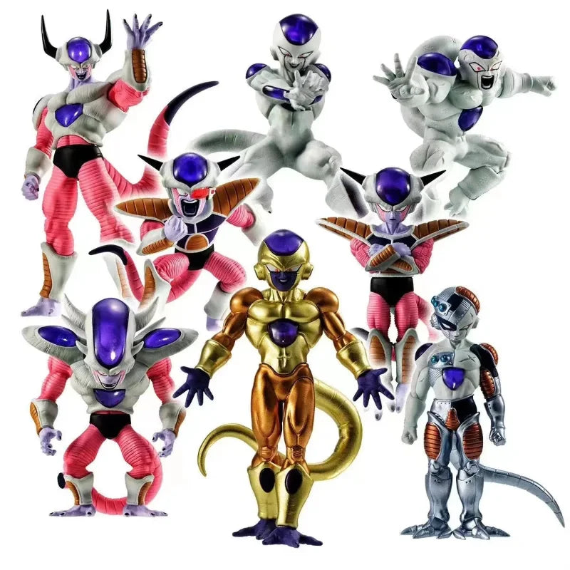 8pcs Dragon Ball Z Frieza Third Form Figures