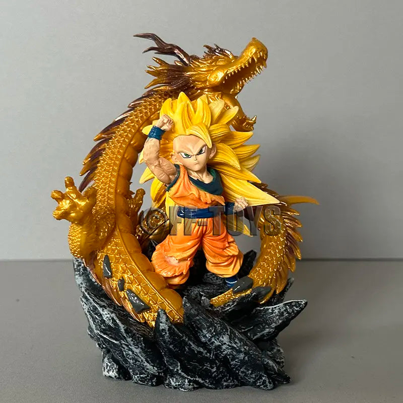 Q Version Dragon Ball Z Figure SSJ3 Goku - Image 2