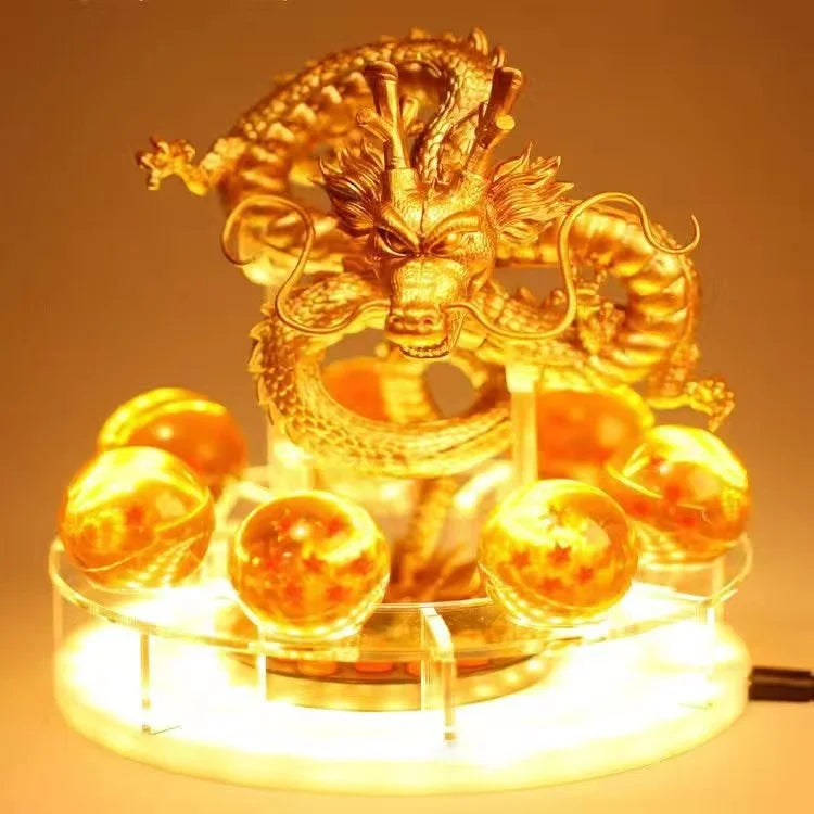 Dragon Ball Z Shenron Lamp with Super Saiyan Goku - Image 3
