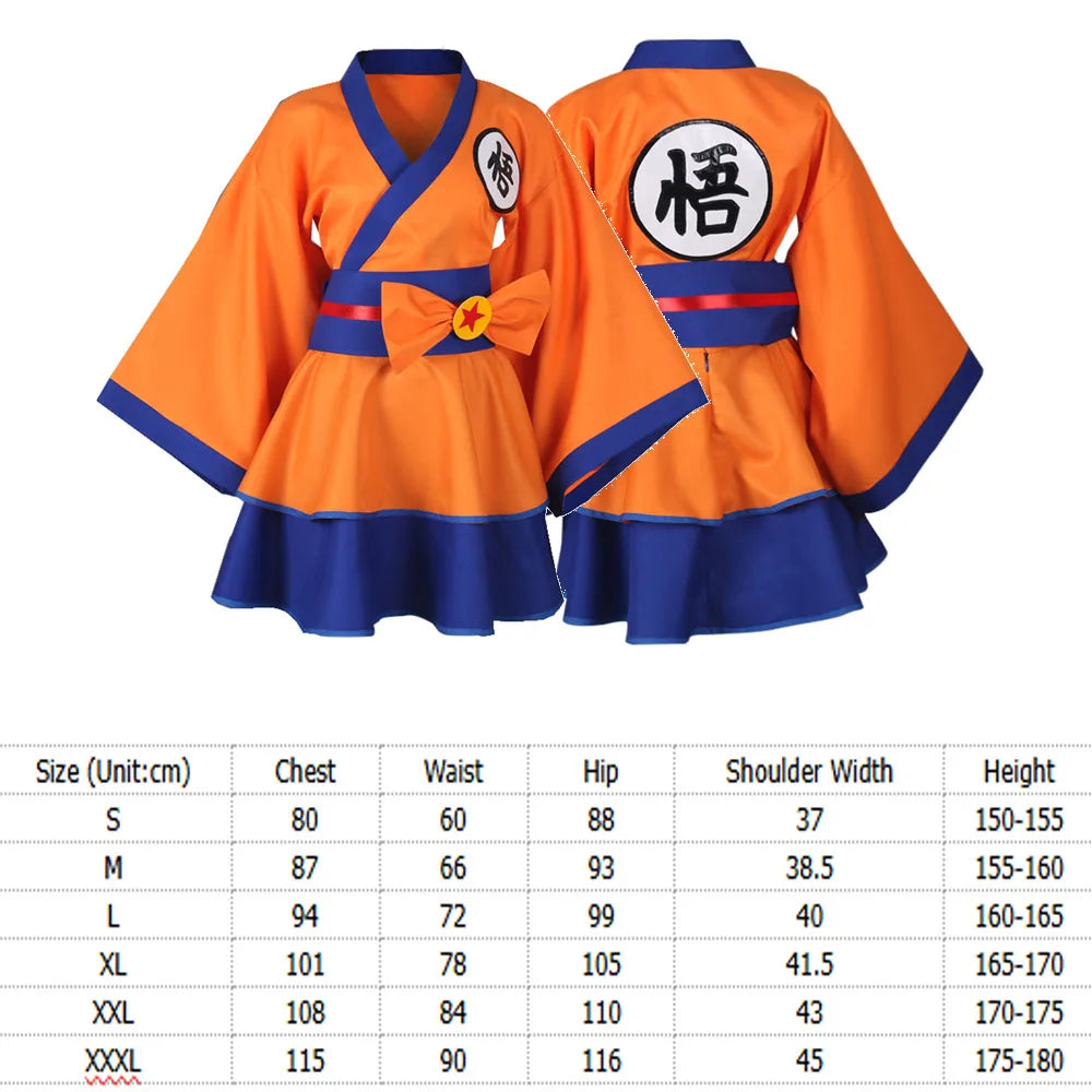 Goku Lolita Cosplay Dress – Anime-Inspired Fantasy Costume for Women & Girls - Image 5
