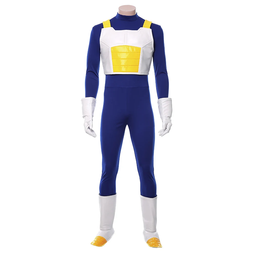 Adult Z Anime Vegeta IV Cosplay Costume – Men’s Jumpsuit Uniform for Halloween & Carnival - Image 2