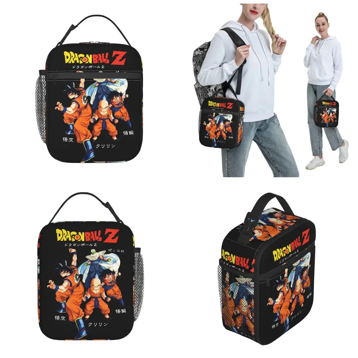 Vintage Dragon Ball Z Insulated Lunch Bags Thermal Bag - Image 3