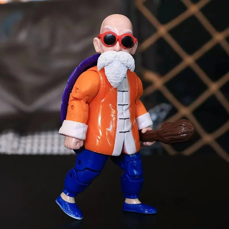 Master Roshi Action Figure – Dynamic Dragon Ball Z Collectible with Movable Joints - Image 3