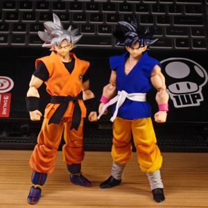 SHF Son Goku Handmade Training Clothes – 1/12 Scale Custom Outfit for Action Figures