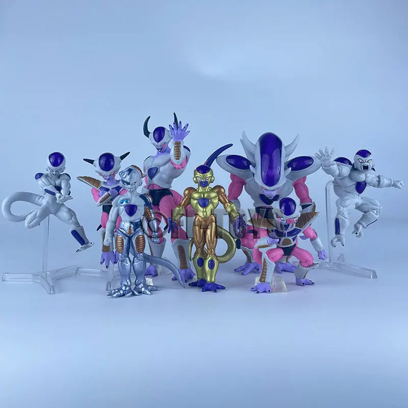 8pcs Dragon Ball Z Frieza Third Form Figures - Image 2