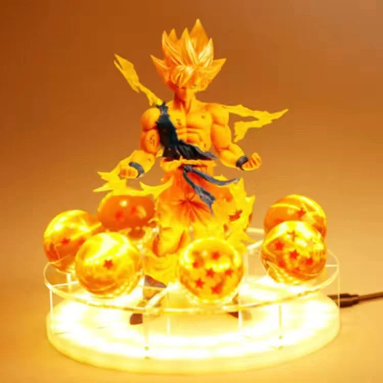 Dragon Ball Z Shenron Lamp with Super Saiyan Goku - Image 10