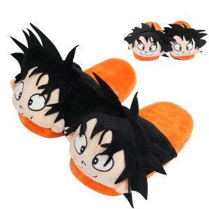 Son Goku Plush Cotton Shoes