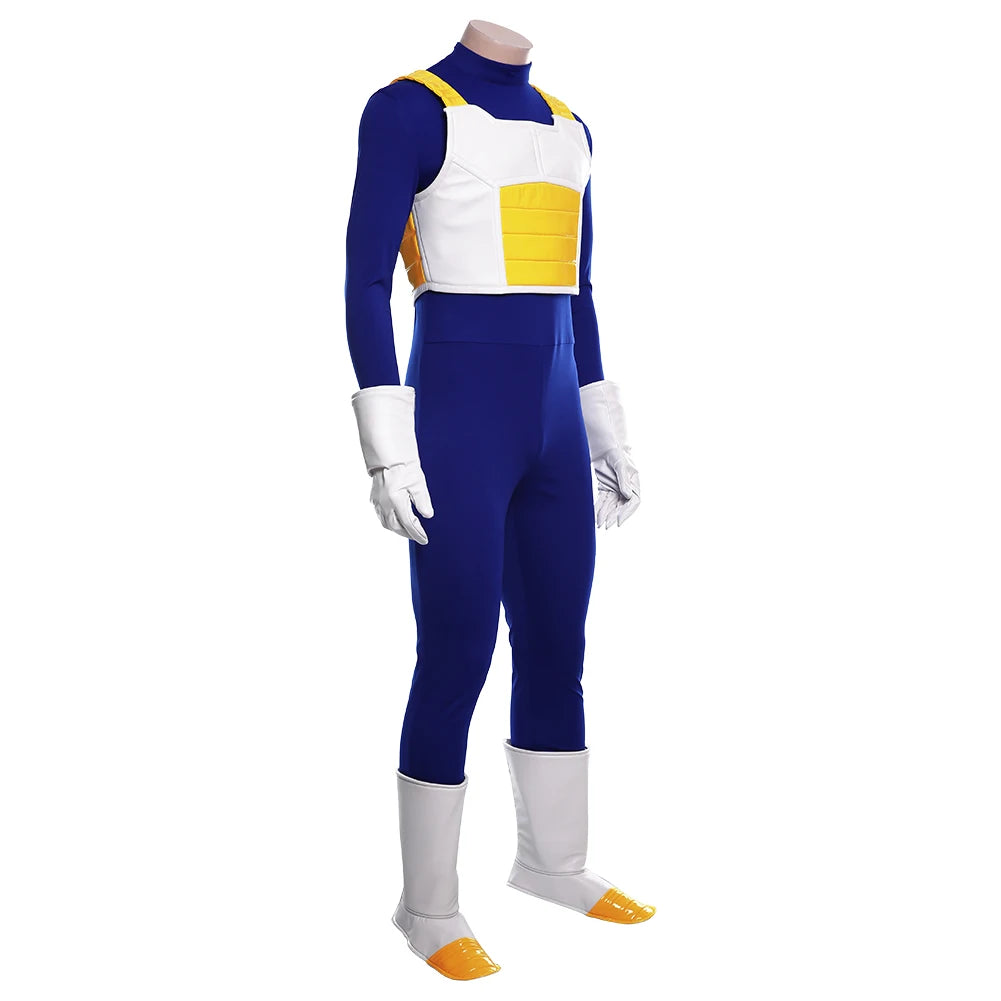 Adult Z Anime Vegeta IV Cosplay Costume – Men’s Jumpsuit Uniform for Halloween & Carnival - Image 4