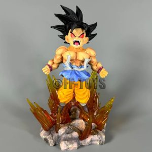 SSJ4 Goku Transforming into Ozaru Figure – 18cm Dragon Ball Z PVC Statue Collectible