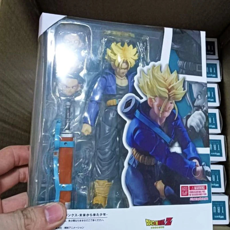 Anime Dragon Ball Z Figures SHF Super Saiyan Trunks Action Figure - Image 7