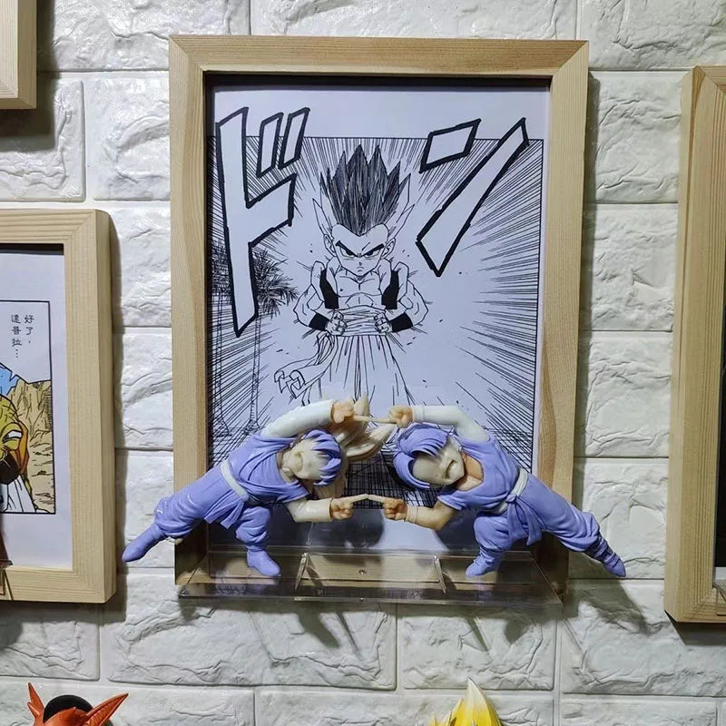 Gotenks Fusion Figure – 10cm Dragon Ball Z PVC Statue (Goten + Trunks Combined) - Image 4