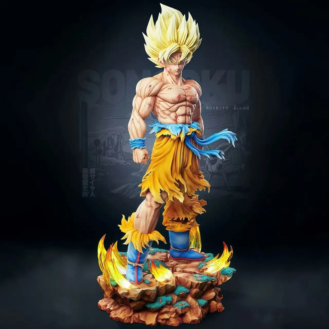 35cm Dragon Ball Chu Chao Battle Damage Goku - Image 6