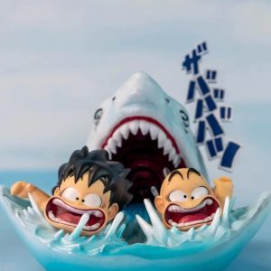 Dragon Ball Z Son Goku & Krillin Shark Attack Water Escape Figure